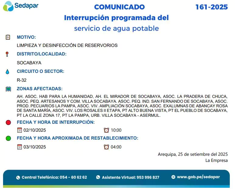cortes-de-agua-programados-en-arequipa-sedapar-2025-10-02