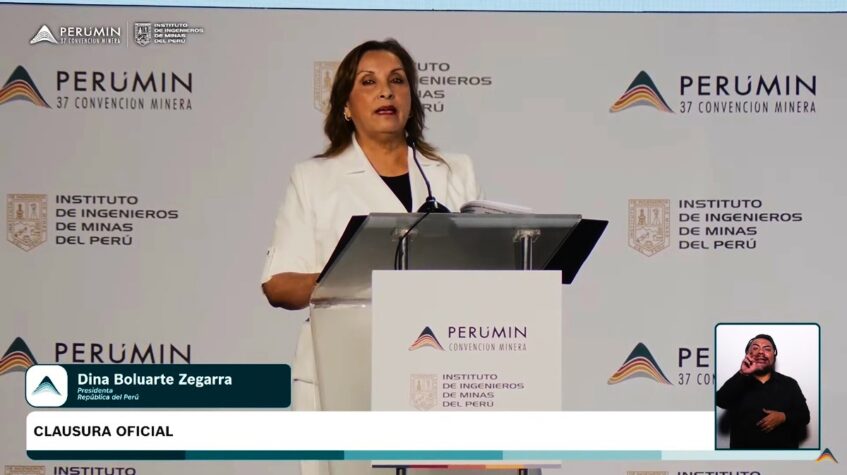 Dina Boluarte, Perumin 37