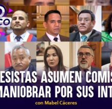 Congresistas asumen comisiones para maniobrar por sus intereses | Pico a Pico con Mabel Cáceres (VIDEO)