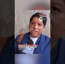 Cusco: Defensor del Pueblo defiende a Philip Butters y advierte “anarquía” tras protestas en Juliaca (VIDEO)