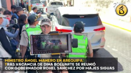 Tras vacancia de Dina Boluarte, ministro de Agricultura aún cumple funciones en Arequipa (VIDEO)