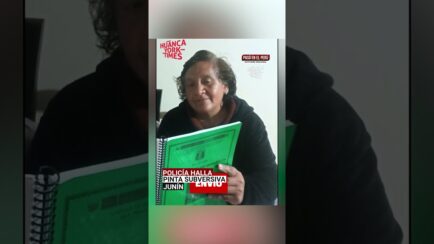 Junín: Hallan pinta de la hoz y el martillo en local de comunidad donde desapareció docente (VIDEO)