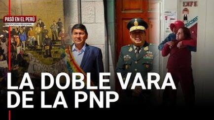 PASÓ EN EL PERÚ: Policía celebra marchas a su favor a diferencia de cuando la calle reclama (VIDEO)