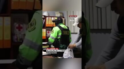 Ayacucho: Allanan vivienda del alcalde de La Mar por presunta red de corrupción municipal (VIDEO)