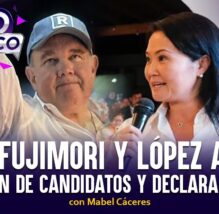 Keiko Fujimori y López Aliaga se lanzan de candidatos y declaran guerra | Pico a Pico (VIDEO)