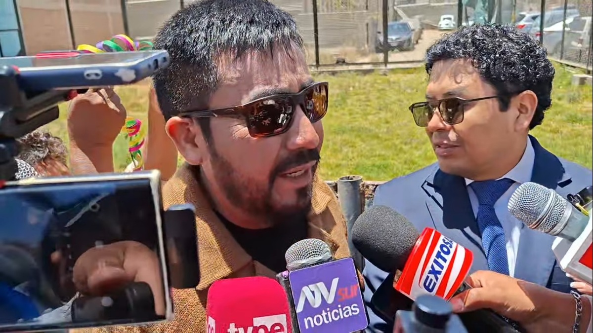 Elmer Cáceres Llica liberado tras 4 años de cárcel: «Me ha enseñado a estar sobrio»