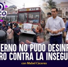 Gobierno no pudo desinflar el paro contra la inseguridad | Pico a Pico con Mabel Cáceres (VIDEO)