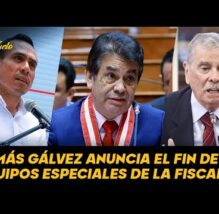 ¡NO TENDRÁ PIEDAD! | Tomás Gálvez anuncia que en 15 días será el fin de José Domingo Pérez (VIDEO)