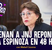 Ordenan a JNJ reponer a Delia Espinoza en 48 horas | Pico a Pico con Mabel Cáceres (VIDEO)