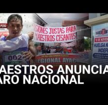 PASÓ EN EL PERÚ: Docentes anuncian paro nacional el 21 de noviembre por retraso en ley de pensiones (VIDEO)