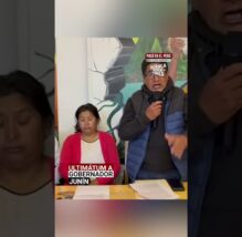 Junín: Pobladores dan 48 horas al gobernador Zósimo Cárdenas por nueva paralización de carretera (VIDEO)