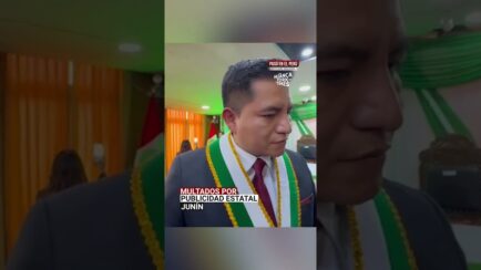 Junín: Tres alcaldes multados con S/160 mil por mantener publicidad estatal en plena época electoral (VIDEO)