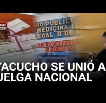 PASÓ EN EL PERÚ: Trabajadores del Ministerio Público se unen a huelga nacional por igualdad laboral (VIDEO)