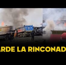 CAOS EN LA MINA MÁS ALTA| Disturbios en La Rinconada, quema de equipos y uso de aparentes explosivos (VIDEO)