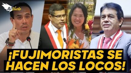 NO ES ILEGAL: Fuerza Popular considera LEGAL que sus trabajadores del Congreso se dediquen a campaña (VIDEO)