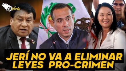 TERRIBLE FERIADO | Keiko se compara con Trump y Jerí admite que no derogará leyes procrimen (VIDEO)