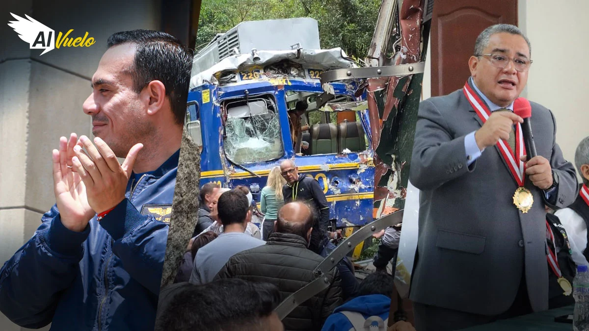 Choque de trenes en Cusco expone deficiente gestión turística: gobernador denuncia intereses privados | Al Vuelo