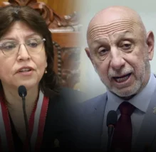 ¡NO SE DEJÓ! Delia Espinoza encaró a congresista denunciado por cobrar doble sueldo (VIDEO)