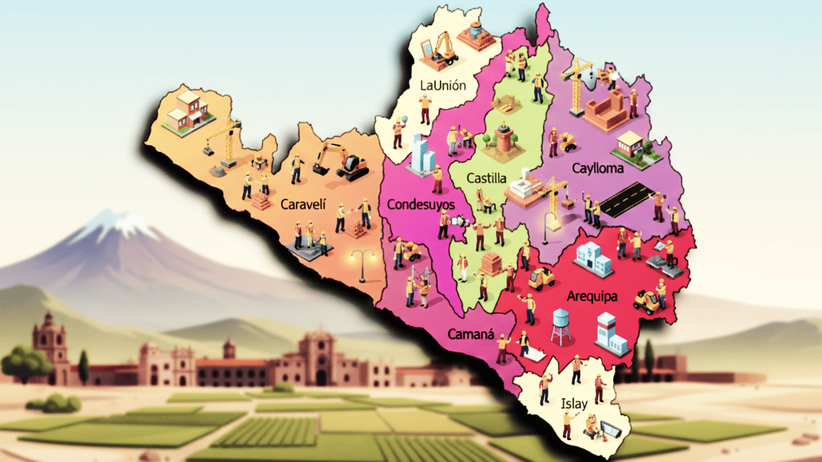 Arequipa, ejecución presupuestal provincias