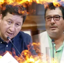 TERRIBLE SHOW: Edwin Martínez y Guido Bellido se tratan de vagos y cobardes, terminaron como “patas” (VIDEO)