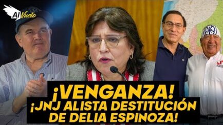 POR IR A JULIACA | JNJ propone la DESTITUCIÓN DEFINITIVA de Delia Espinoza (VIDEO)