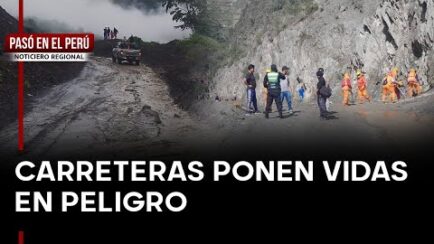 PELIGRO A LA VISTA | Carreteras abandonadas en Ayacucho lo paralizan todo | PASÓ EN EL PERÚ (VIDEO)