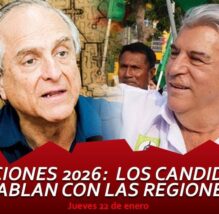 Entrevista a los candidatos Francisco Diez-Canseco y Fernando Olivera | Agenda Regional (VIDEO)