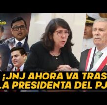 SIGUIENTE VÍCTIMA | JNJ abre proceso contra presidenta del PJ tras destituir a Delia Espinoza (VIDEO)
