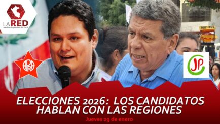 Entrevista a los candidatos Enrique Valderrama y Hernando Cevallos | LA RED (VIDEO)