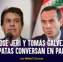 José Jerí y Tomás Gálvez: dos patas conversan en palacio | Pico a Pico con Mabel Cáceres (VIDEO)