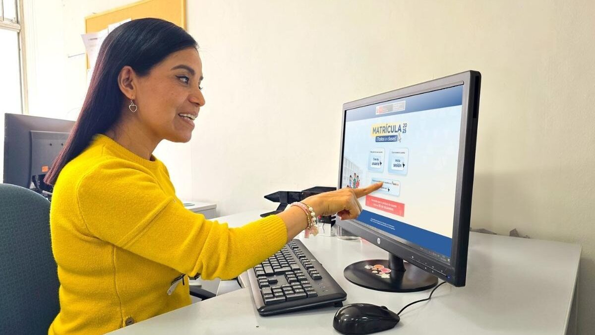 MINEDU Matrícula escolar