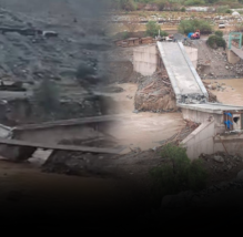 INDIGNACIÓN TOTAL| Puente recién construido colapsa antes de inaugurarse y aisla a miles en Ayacucho (VIDEO)
