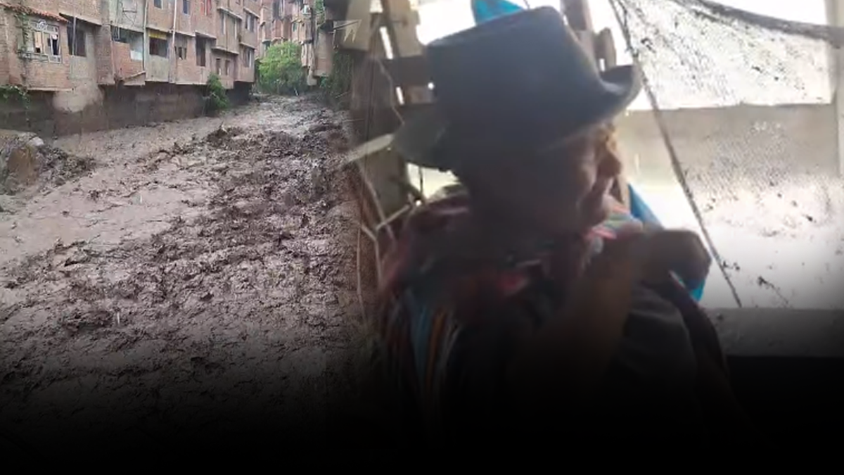 Fuertes lluvias y desbordes amenazan con arrasar viviendas en el Vraem (VIDEO)