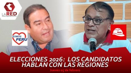 Entrevista a los candidatos Herbe Olave y José Quispe Farro | LA RED (VIDEO)