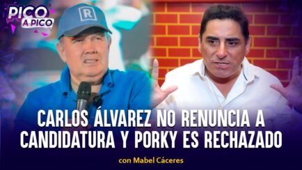 Carlos Álvarez no renuncia a candidatura y Porky es rechazado en Moquegua | Pico a Pico (VIDEO)