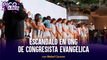 Escándalo en ONG de congresista evangélica | Pico a Pico con Mabel Cáceres (VIDEO)