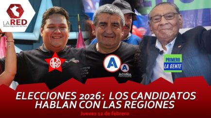 Entrevista a Justiniano Apaza, Humberto Acuña y Enrique Valderrama | LA RED (VIDEO)