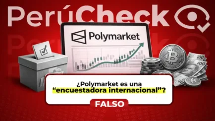 Polymarket: es falso que sea una encuestadora. Se trata, más bien, de un mercado de predicciones