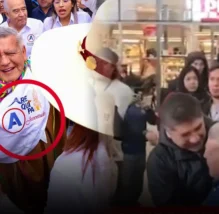 Alcalde de Arequipa aparece en los alrededores de los actos de campaña de César Acuña en la Ciudad Blanca (VIDEO)