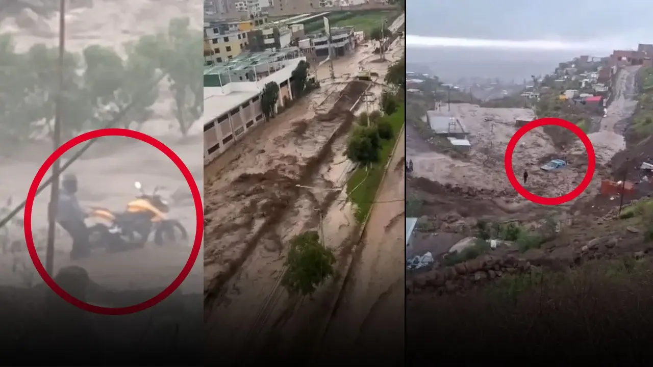 Emergencia total en Arequipa: Huaicos arrasan con todo y dejan a media ciudad sin agua ni luz (VIDEO)