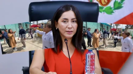 Arequipa: Médico encara a congresista Kelly Portalatino en hospital Goyeneche y le grita "corrupta" (VIDEO)