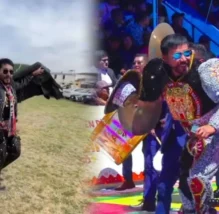 Exgobernador de Arequipa Elmer Cáceres Llica reaparece en celebraciones por la Virgen de la Candelaria (VIDEO)