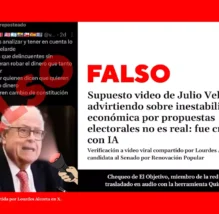 Video de Julio Velarde advirtiendo una inestabilidad económica por propuestas electorales no es real: fue creado con IA