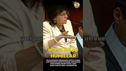 "OTRO GALARDÓN" | Delia Espinoza HUMILLA al Congreso por nueva INHABILITACIÓN en su contra (VIDEO)