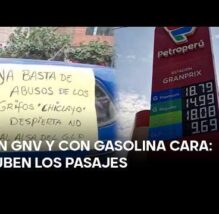 Transportistas elevan tarifas y advierten paro total por crisis de combustibles (VIDEO)