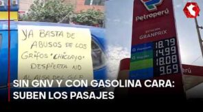Transportistas elevan tarifas y advierten paro total por crisis de combustibles (VIDEO)