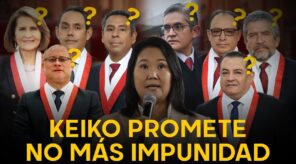 Candidata FUJIMORI califica de INACEPTABLE la IMPUNIDAD cuando esa misma la libró de ir a la cárcel (VIDEO)