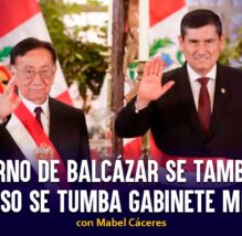 Gobierno de Balcázar se tambalea: desde el Congreso se tumban a gabinete Miralles | Pico a Pico (VIDEO)