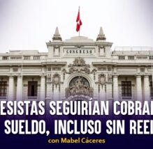 Congresistas seguirían cobrando el mismo sueldo, incluso si no son reelectos | Pico a Pico (VIDEO)