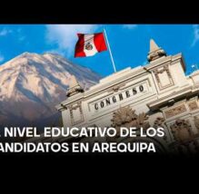 Uno de cada cinco candidatos al Congreso por Arequipa no tiene estudios superiores (VIDEO)